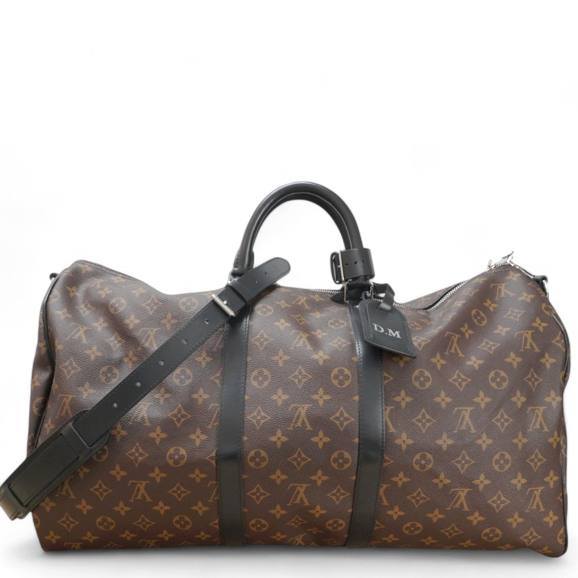 Monogram Macassar Keepall Bandouliere 55