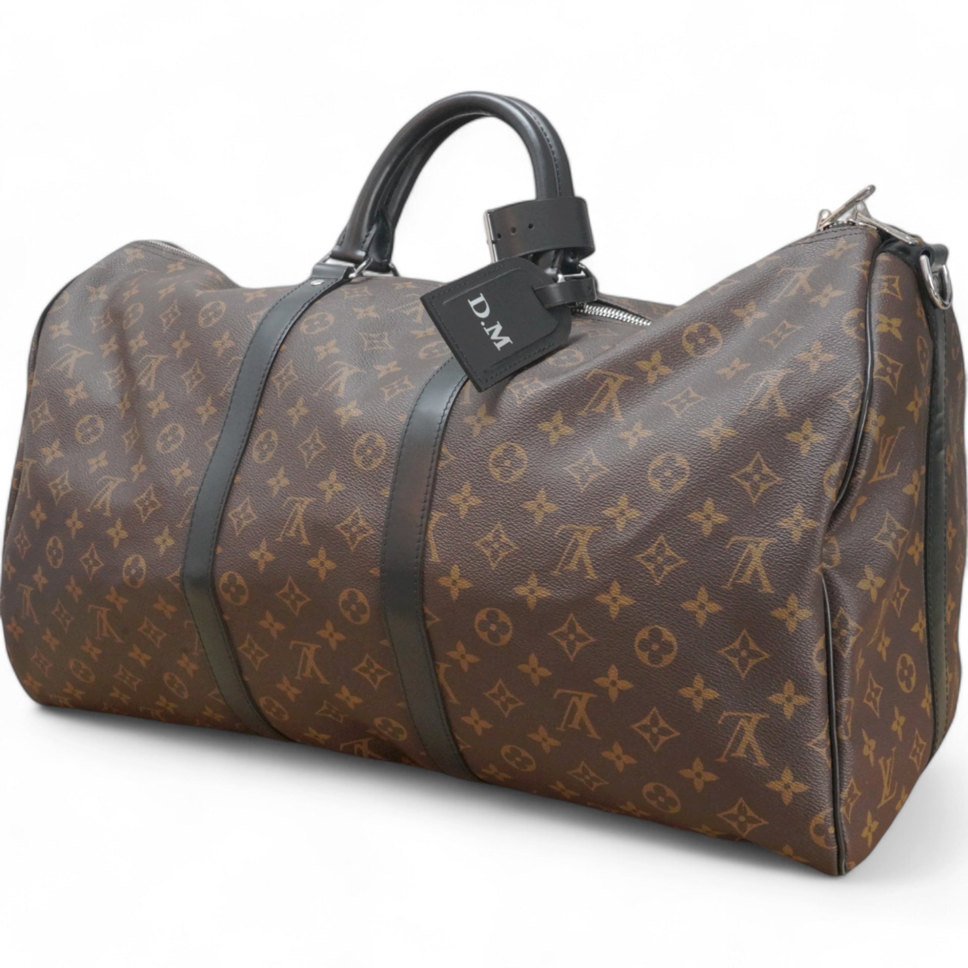 Monogram Macassar Keepall Bandouliere 55