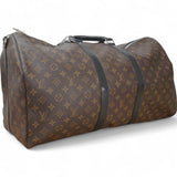 Monogram Macassar Keepall Bandouliere 55