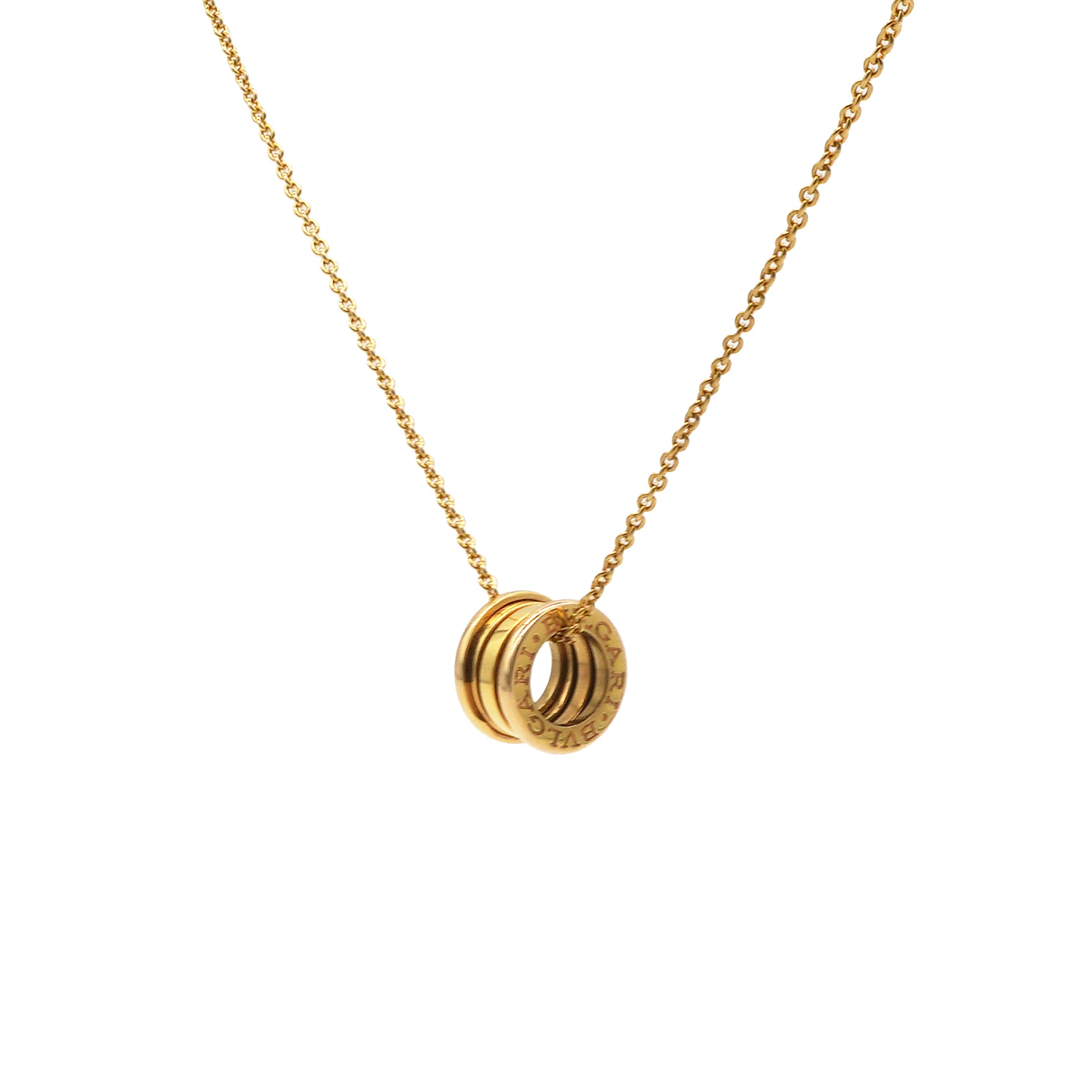 B.zero Necklace in Yellow Gold