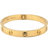 Yellow Gold Love Original Model Size 17