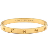 Yellow Gold Love Original Model Size 17