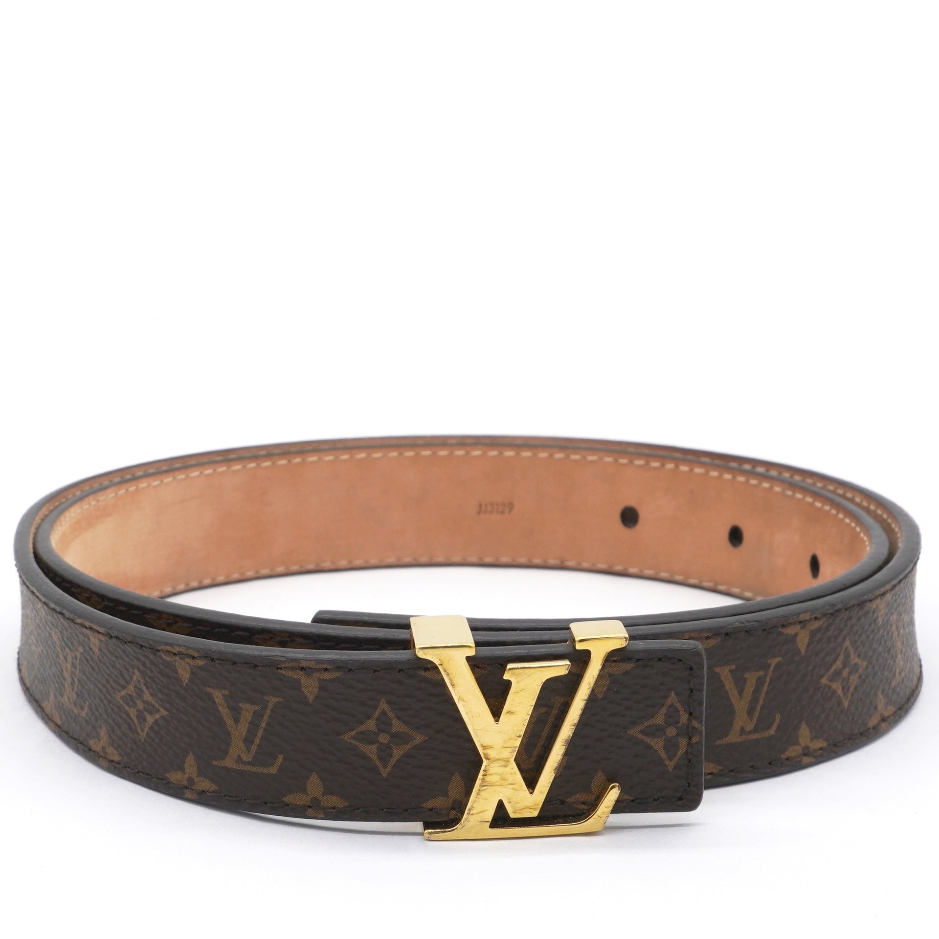 Monogram LV Initiales Belt 80