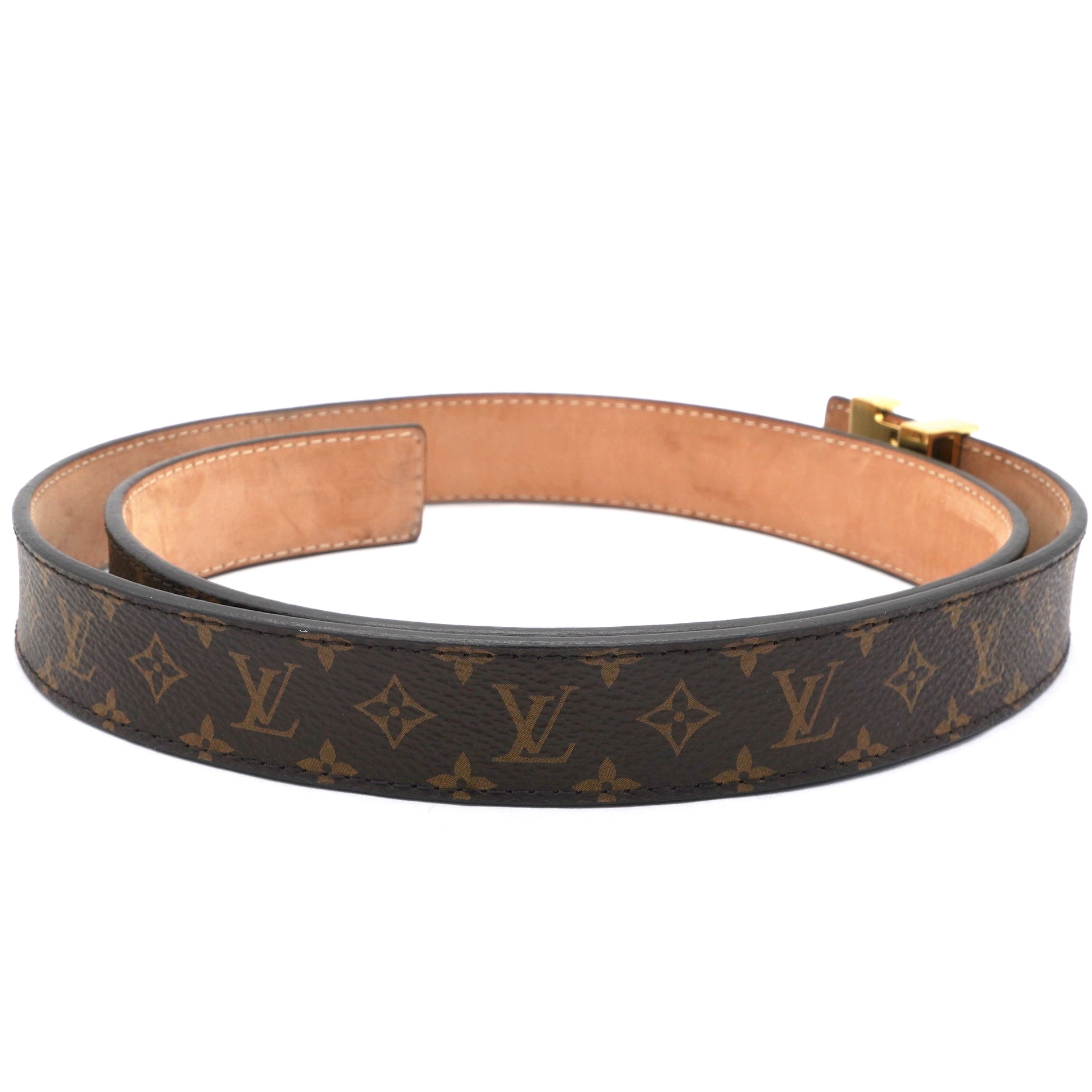 Monogram LV Initiales Belt 80