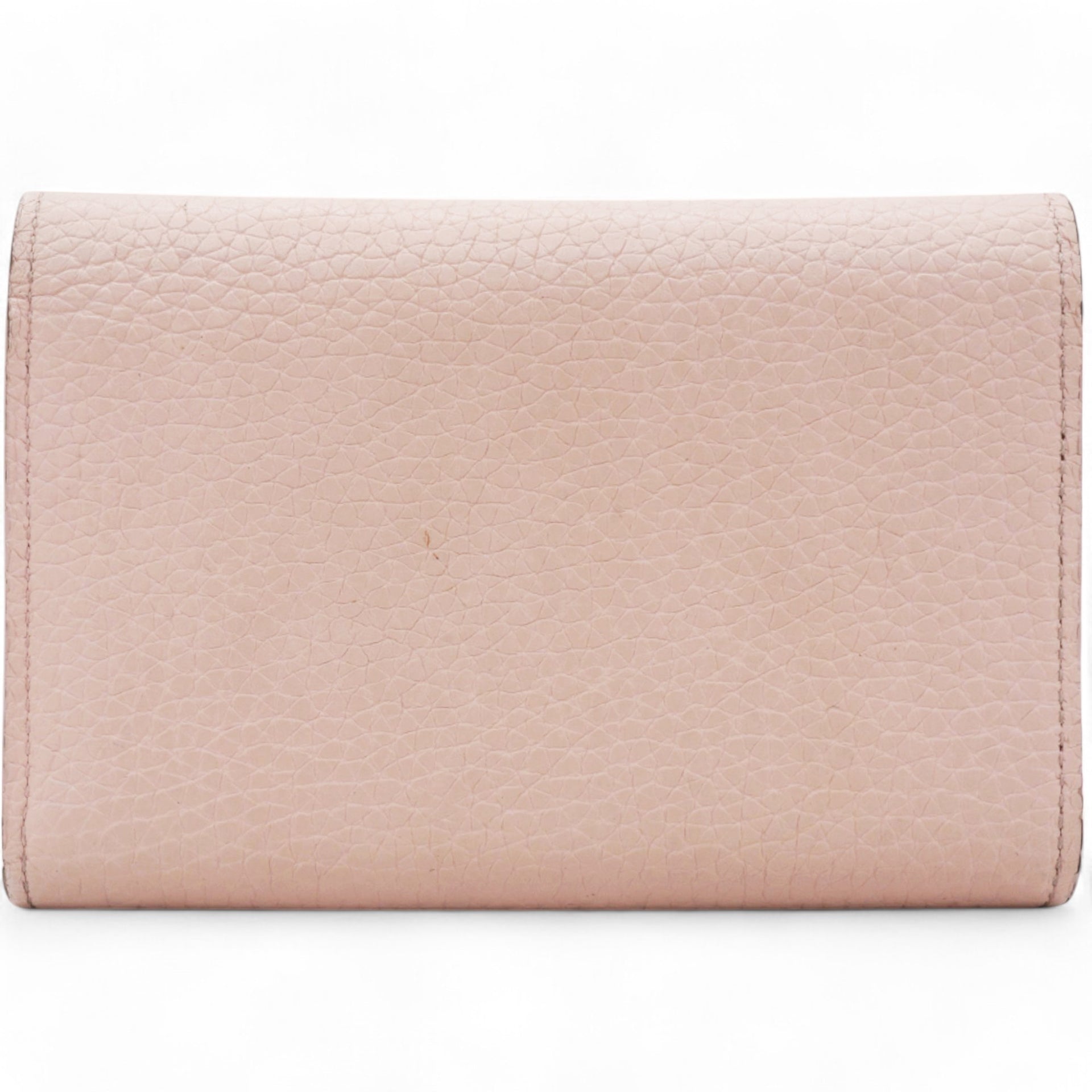 Capucines Compact Wallet Pink