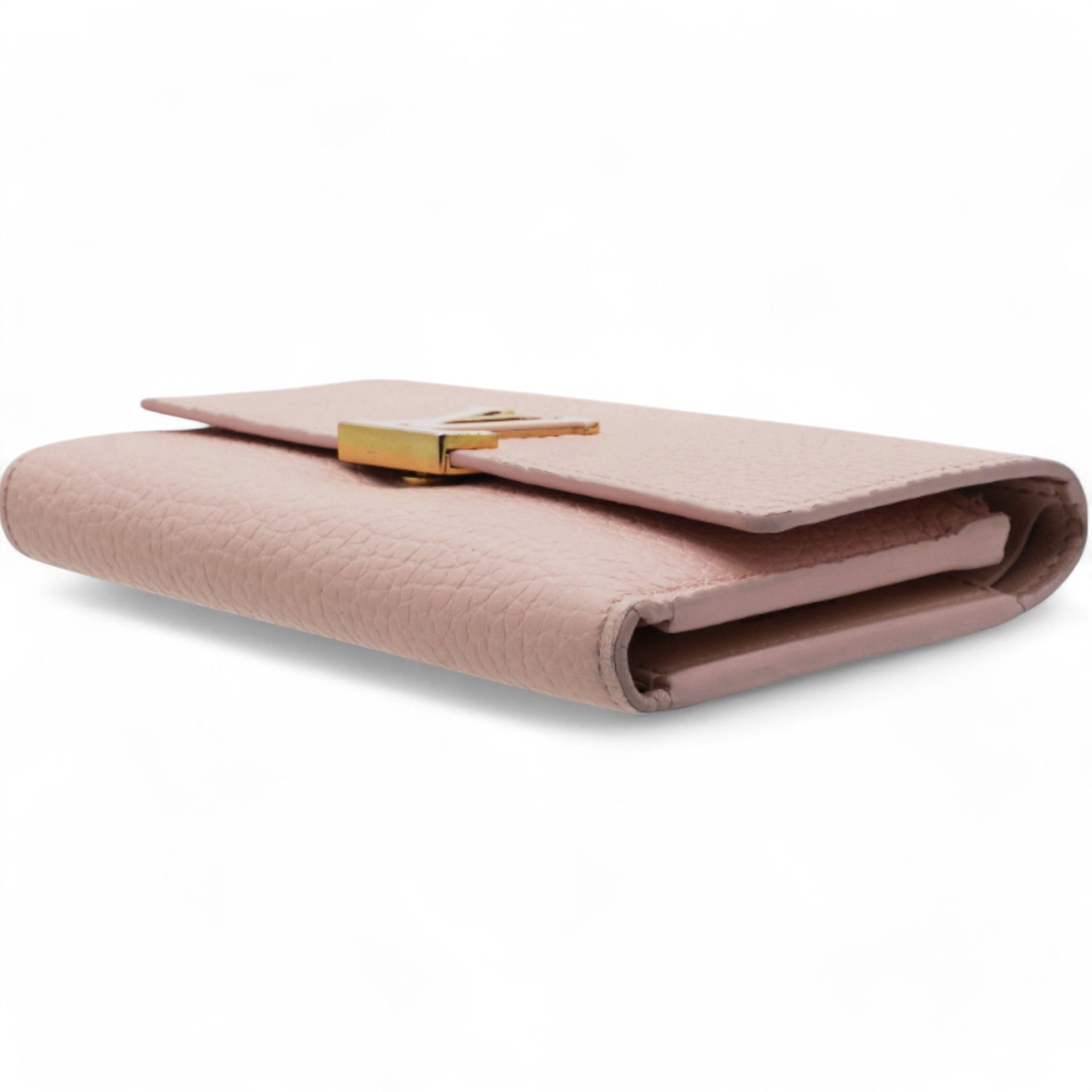 Capucines Compact Wallet Pink