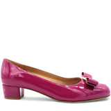 Purple Vara Bow Pump Size 39.5/8.5