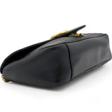 Matelasse Small GG Marmont Shoulder Bag Black