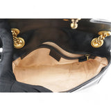 Matelasse Small GG Marmont Shoulder Bag Black