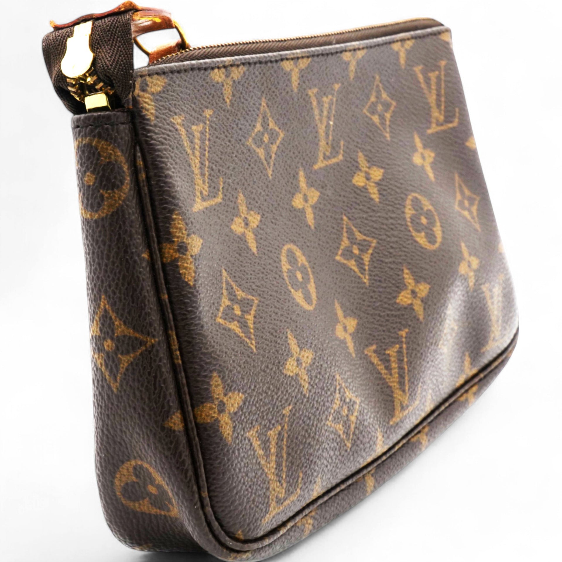 Monogram Pochette Accessories Brown