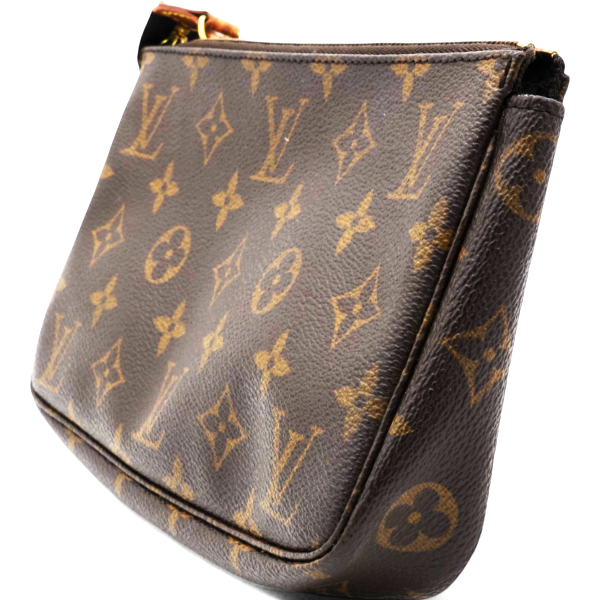 Monogram Pochette Accessories Brown