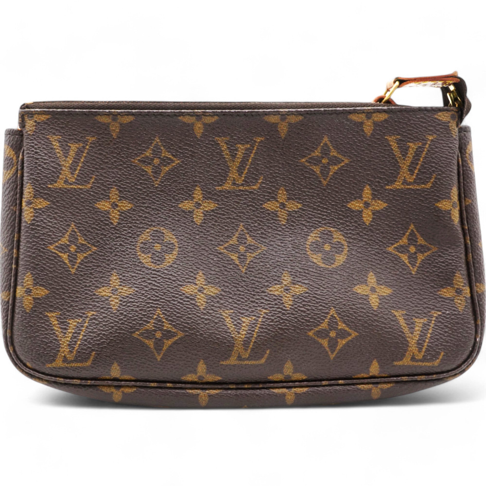 Monogram Pochette Accessories Brown