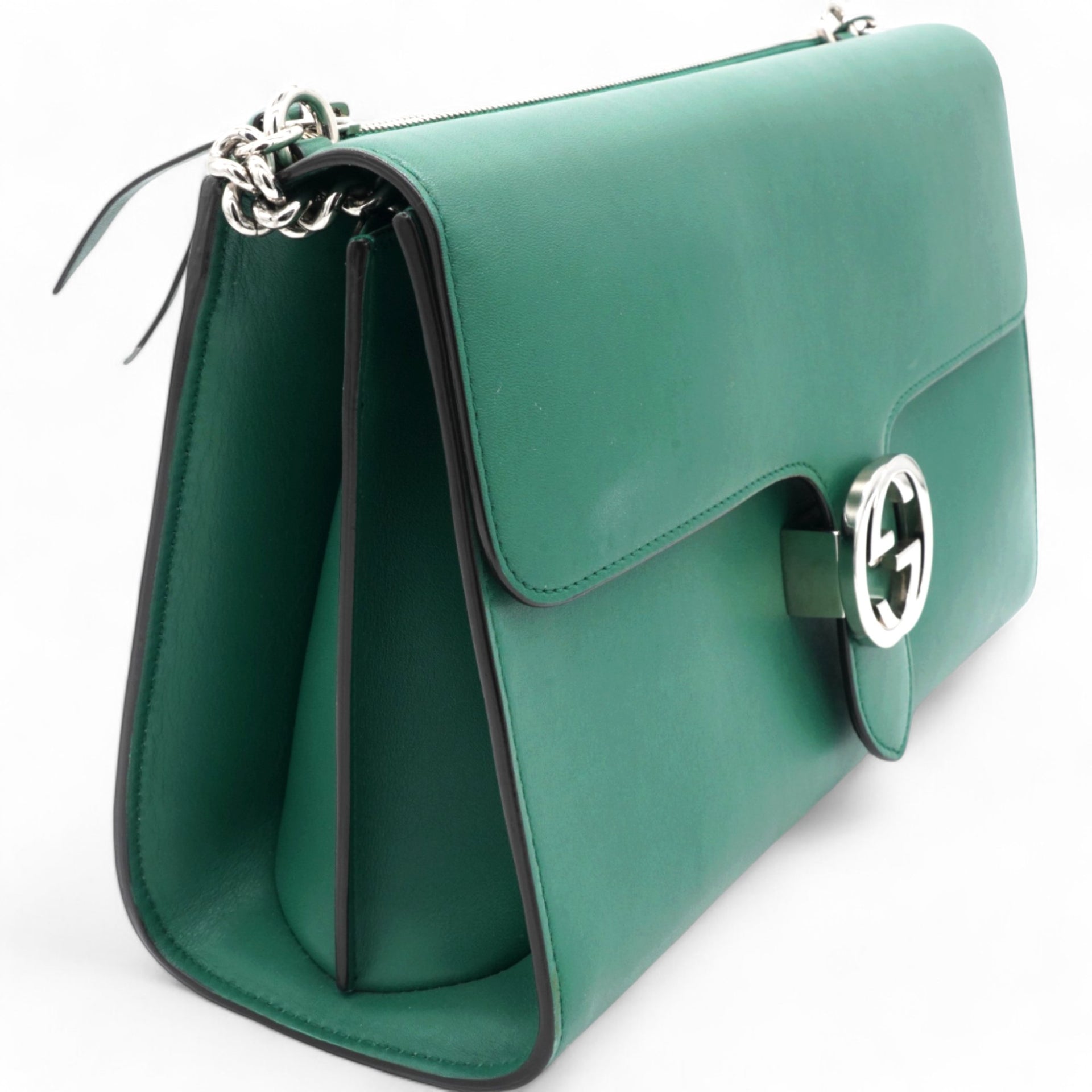 Moon Shoulder Bag Turtle Green