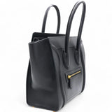 Smooth Medium Luggage Black Micro