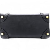 Smooth Medium Luggage Black Micro