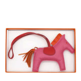 Milo Grigri Rodeo Horse Bag Charm MM Rose Azalee Orange Poppy