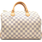 Speedy 30 Damier Azur Canvas