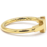 T Ring in Yellow Gold Size 49