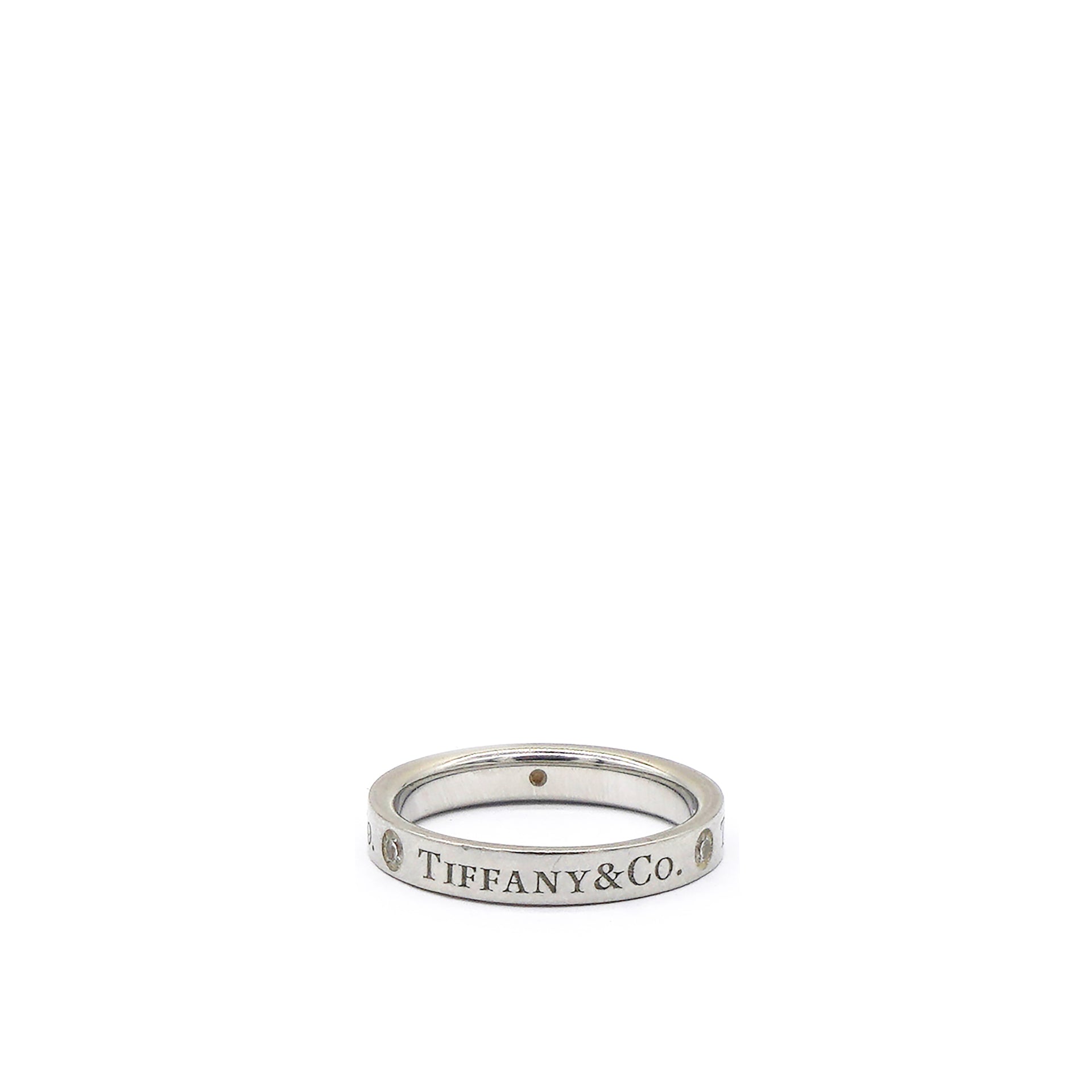 T&Co.® Series Ring Platinum With Diamonds Size 48