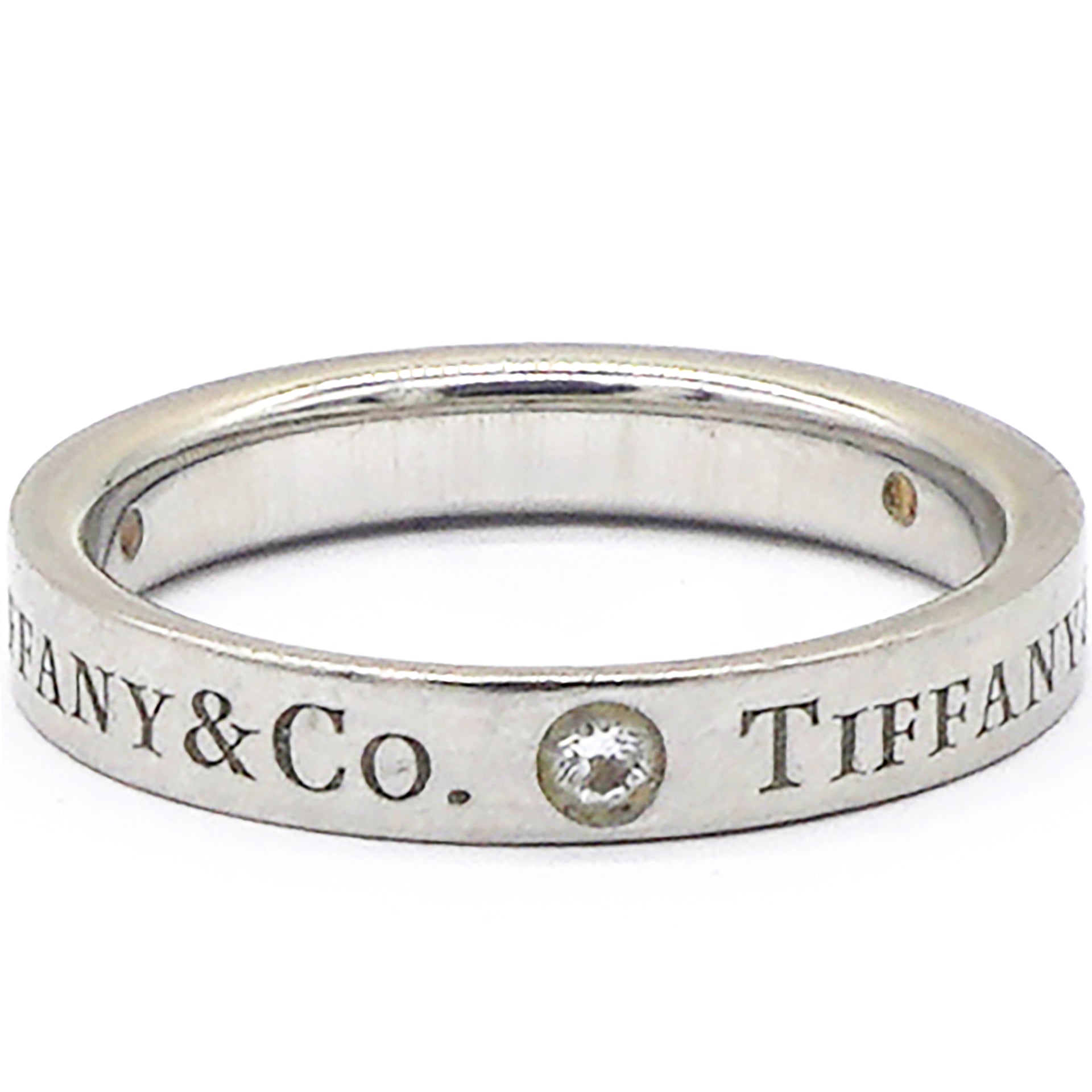 T&Co.® Series Ring Platinum With Diamonds Size 48