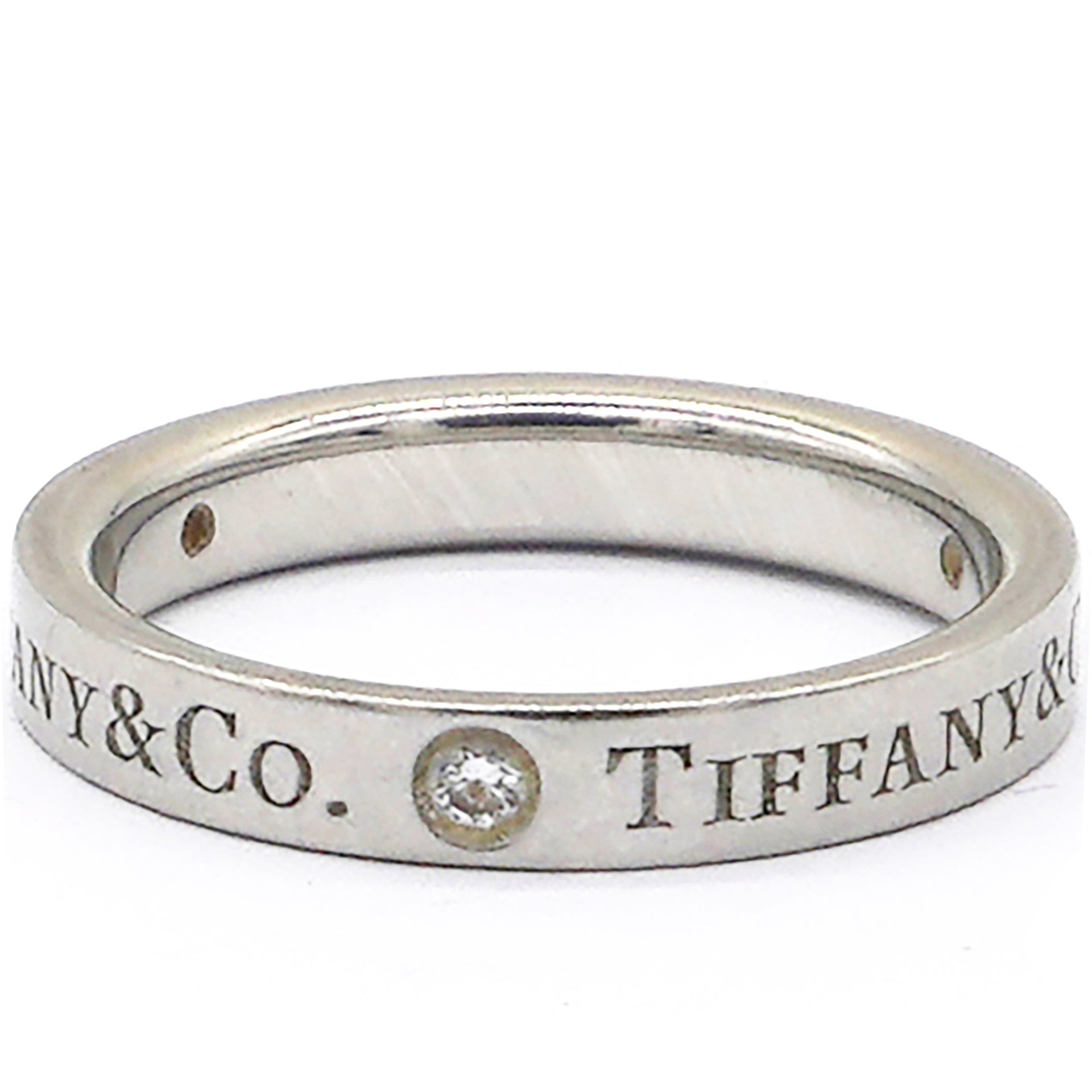 T&Co.® Series Ring Platinum With Diamonds Size 48