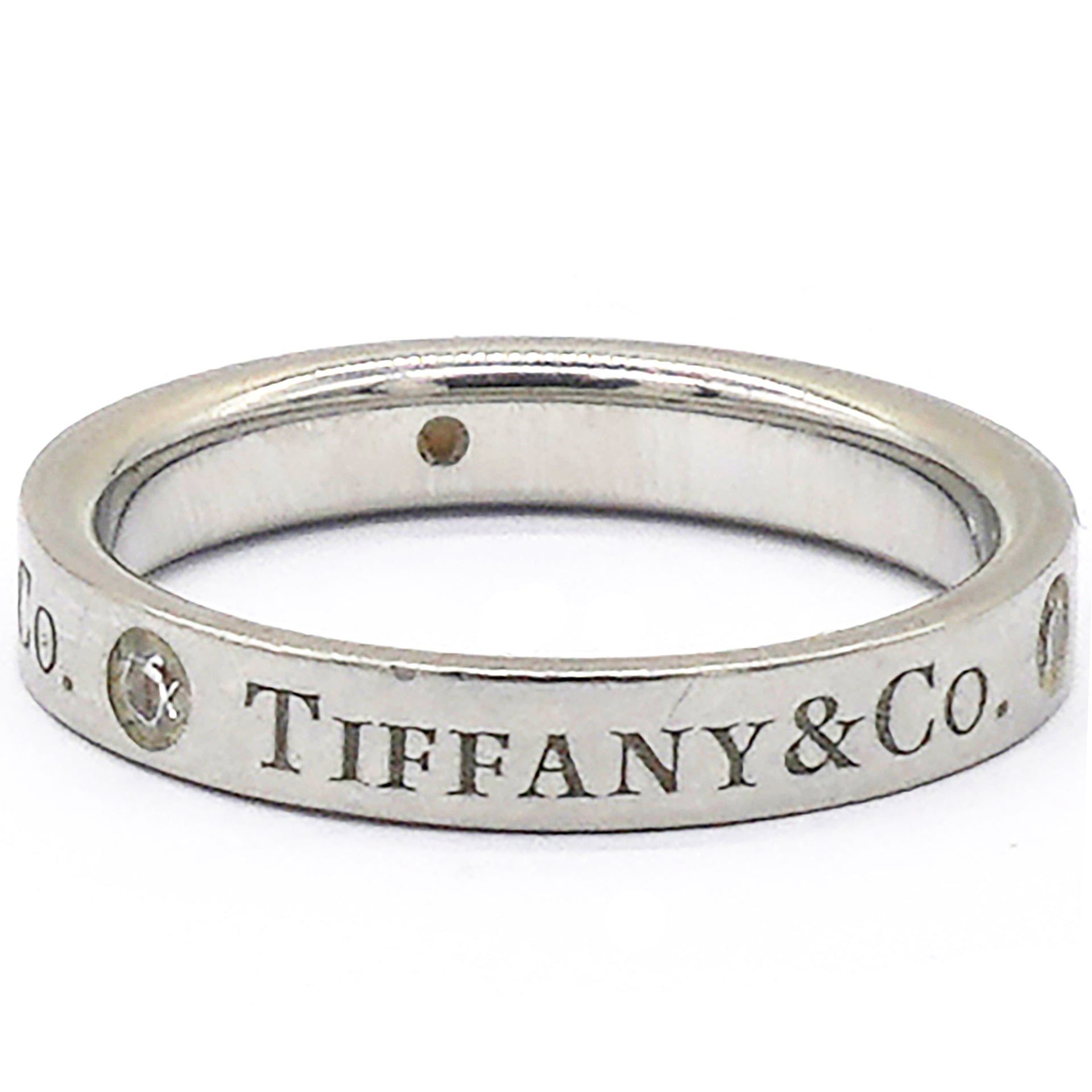 T&Co.® Series Ring Platinum With Diamonds Size 48