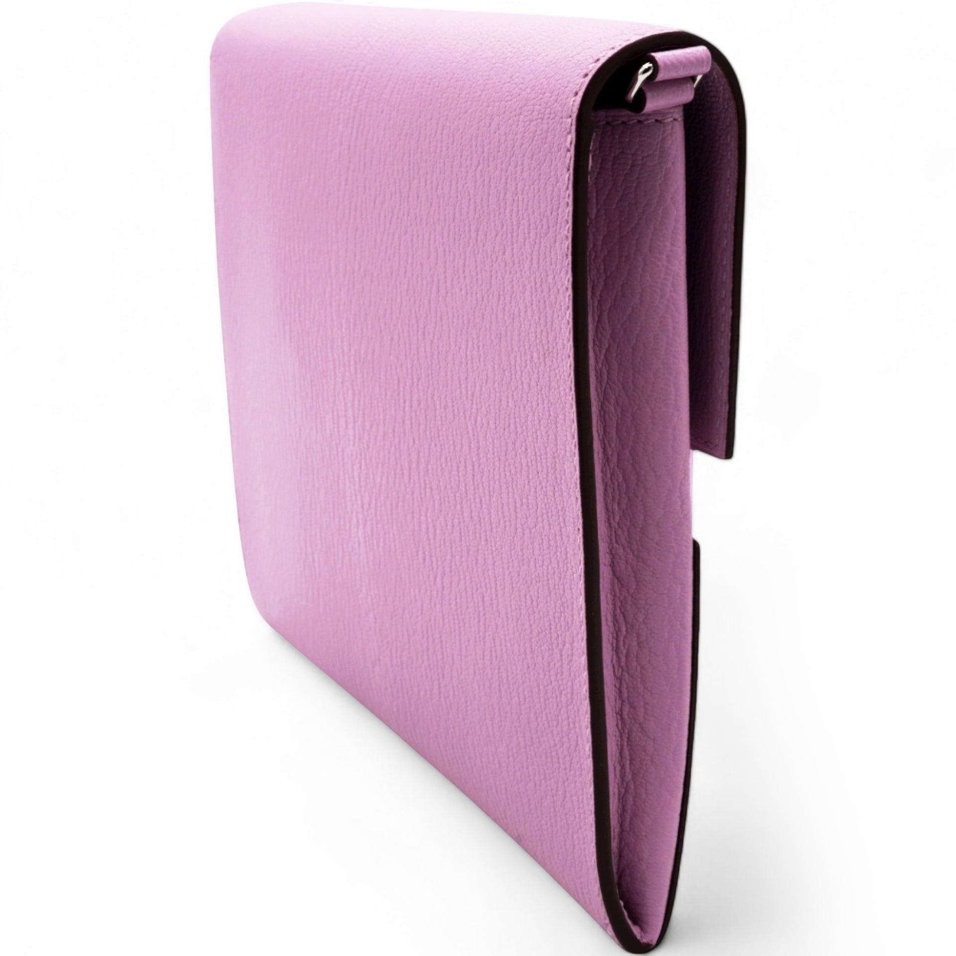 Cinhetic To Go Wallet Mauve Sylvestre Chamkila Mysore Chevre Leather