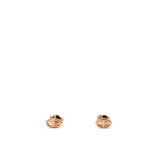 18K Rose Gold TPM Chaine D'Ancre Stud Earrings