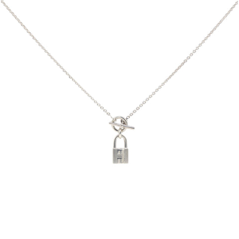 Sterling Silver Amulette Cadenas Kelly Pendant Necklace