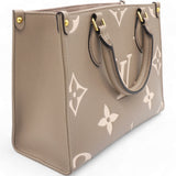 Empreinte Monogram Giant Onthego PM Tourterelle Creme Beige