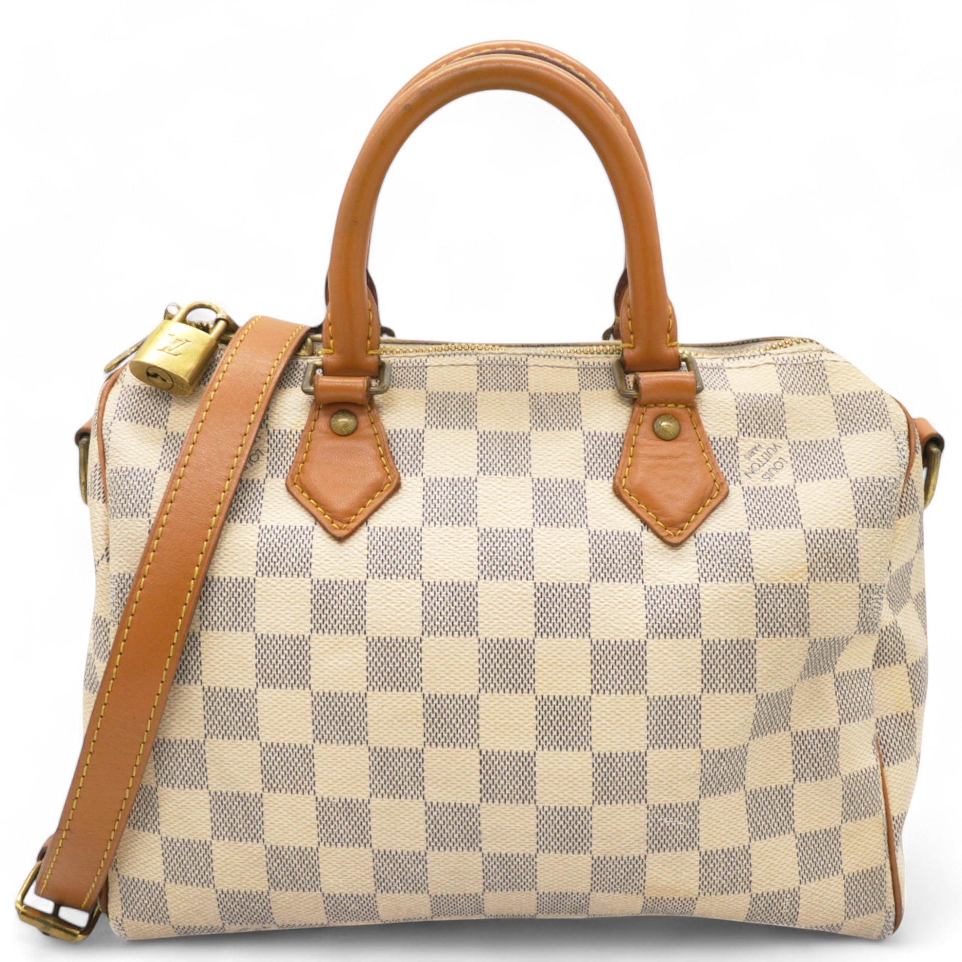 Damier Azur Speedy Bandouliere 25