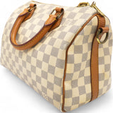 Damier Azur Speedy Bandouliere 25