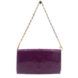 Auth Monogram Vernis Portefeuille Sarah Chain Bag