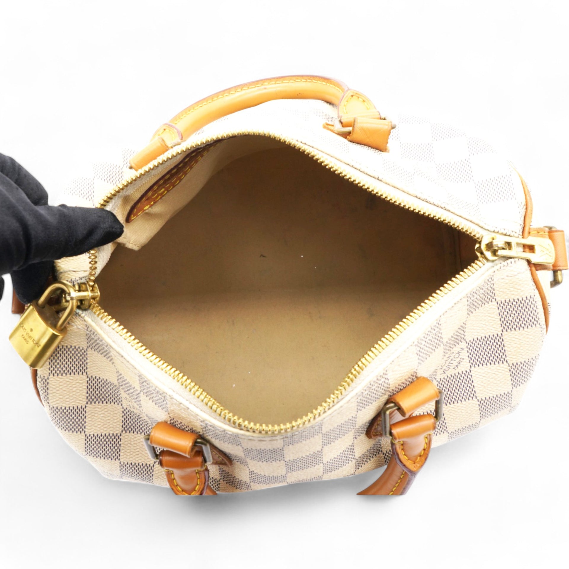 Damier Azur Speedy Bandouliere 25