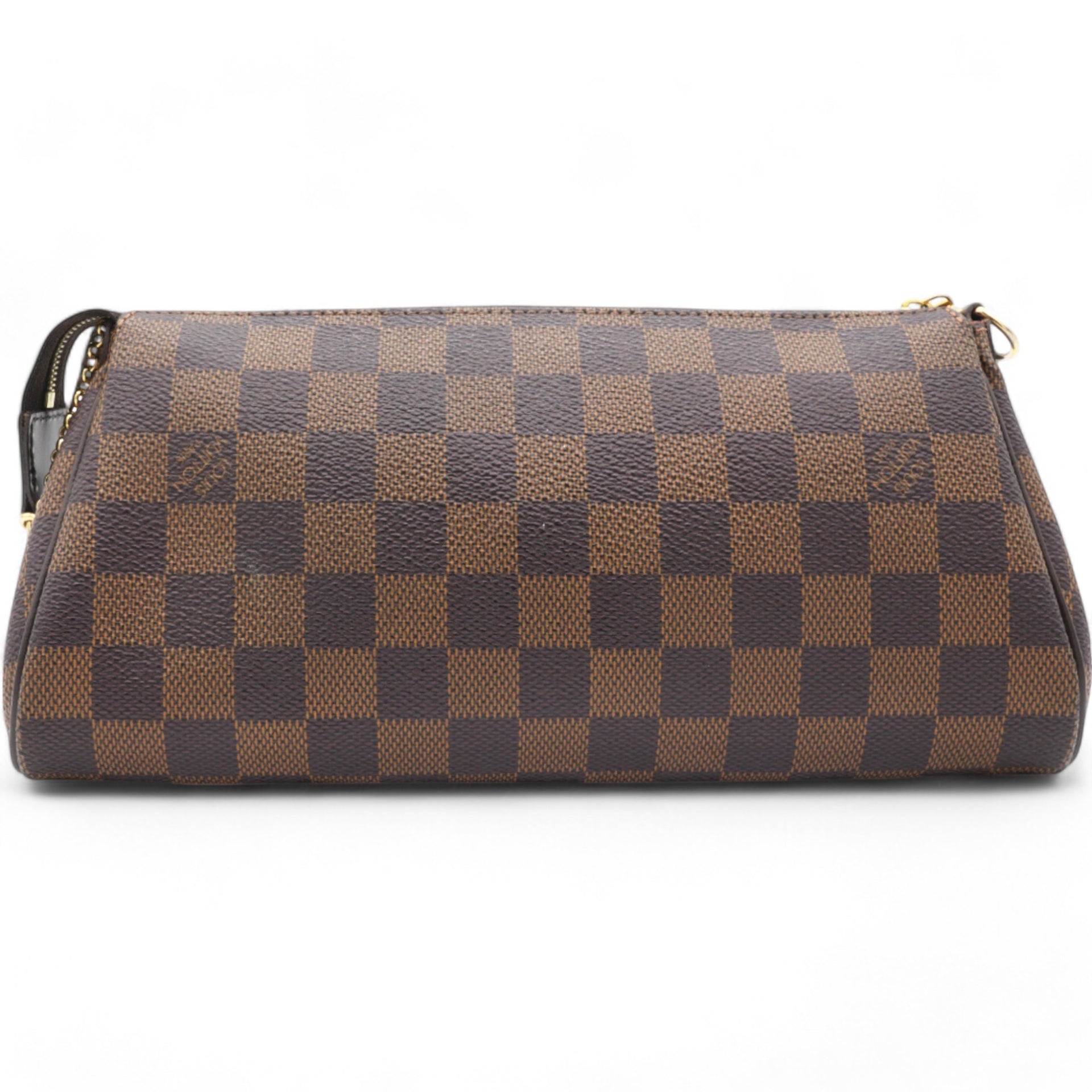 Damier Ebene Eva Clutch Brown