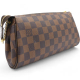 Damier Ebene Eva Clutch Brown