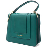 Calfskin Serpenti Forever Top Handle Green