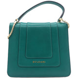 Calfskin Serpenti Forever Top Handle Green