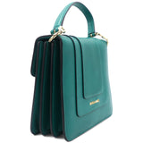 Calfskin Serpenti Forever Top Handle Green