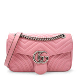 Matelasse GG Marmont Shoulder Bag Wild Rose Small