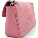 Matelasse GG Marmont Shoulder Bag Wild Rose Small