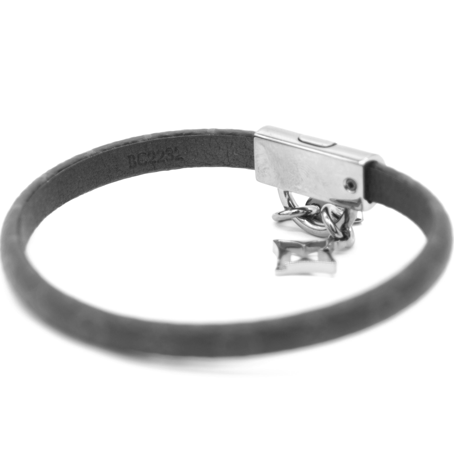 Louis Vuitton - Authenticated Monogram Bracelet - Metal Silver Plain for Women, Good Condition