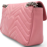 Matelasse GG Marmont Shoulder Bag Wild Rose Small