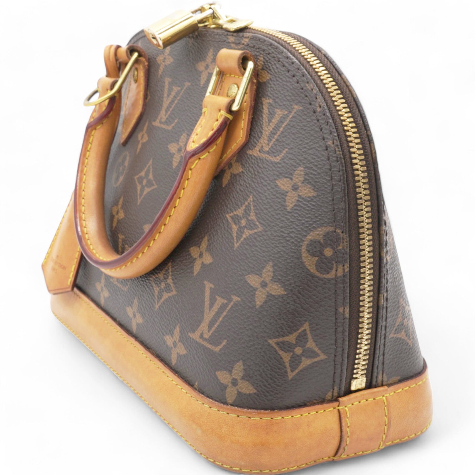 Monogram Canvas Alma BB