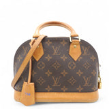 Monogram Canvas Alma BB Brown