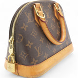 Monogram Canvas Alma BB Brown