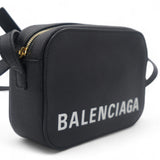 Calfskin Logo XS Everyday Camera Bag Black