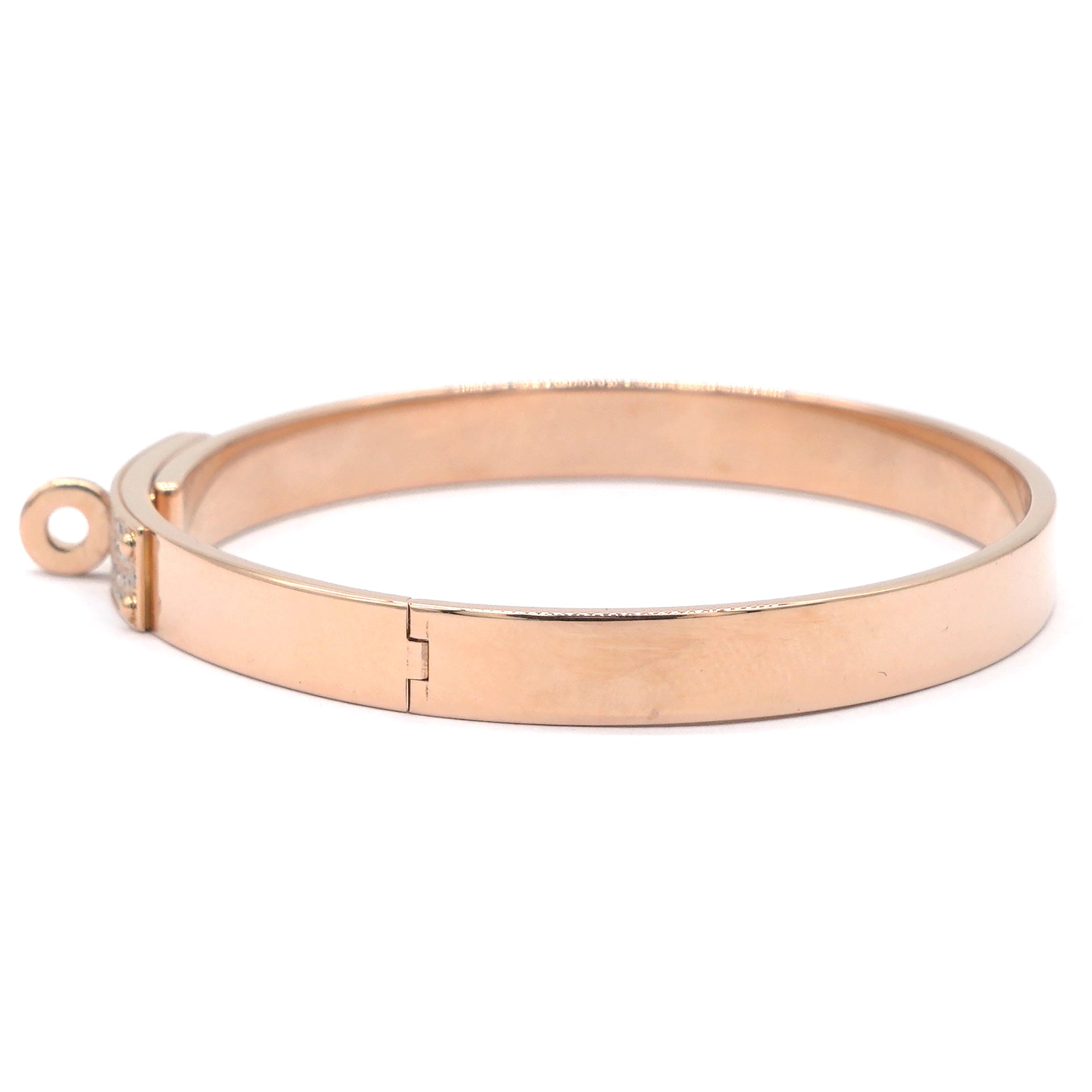 Kelly Diamond 18k Rose Gold Bracelet Small Model