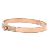 Kelly Diamond 18k Rose Gold Bracelet Small Model