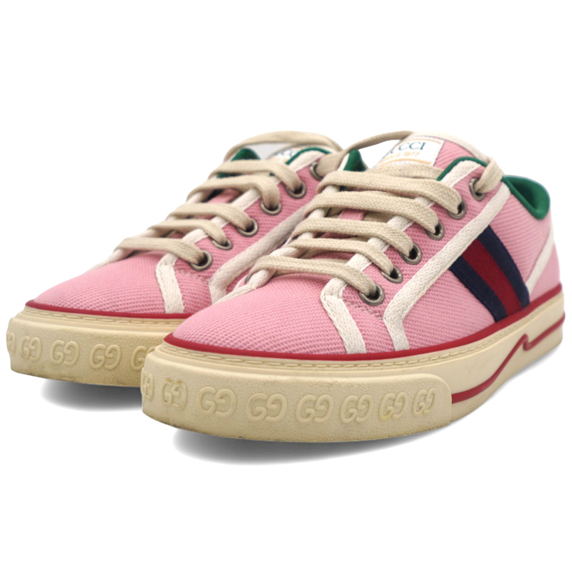 Canvas Web Womens 1977 Tennis Sneakers Wild Rose Mystic White Size 35